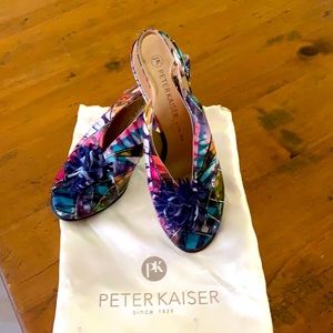 Joyful shoes!!! PETER KAISER , slingback, peeptoe